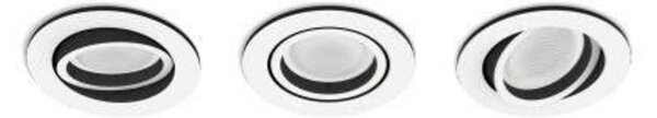 PHILIPS HUE Hue Bluetooth LED White and Color Ambiance set 3ks Zapuštěných bodových svítidel Philips Centura 8719514342880 GU10 3x5,7W 3x350lm 2000-6500K RGB IP20 bílé, stmívatelné