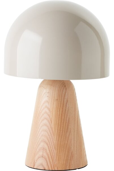 Brilliant - Stolní lampa NALAM 1xE14/40W/230V béžová/jasan