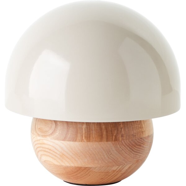 Brilliant - Stolní lampa NALAM 1xE14/40W/230V šedá/jasan