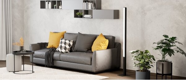 Eglo 99605- LEDRGBW Stmívatelná stojací lampa SIMOLARIS-ZLED/35W/230V 2700-6500K