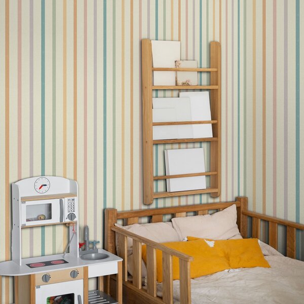 Tapety Pastelové pruhy s jemnými barevnými přechody, Tapety geometrie, Tapety pruhy, a01184v2 : uwalls.cz