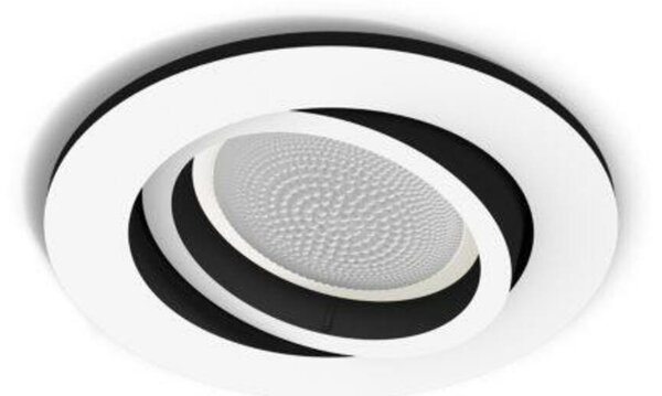 PHILIPS HUE Hue Bluetooth White and Color Ambiance zápustné svítidlo Philips Centura 8719514338647 bílé kulaté GU10 5.7W