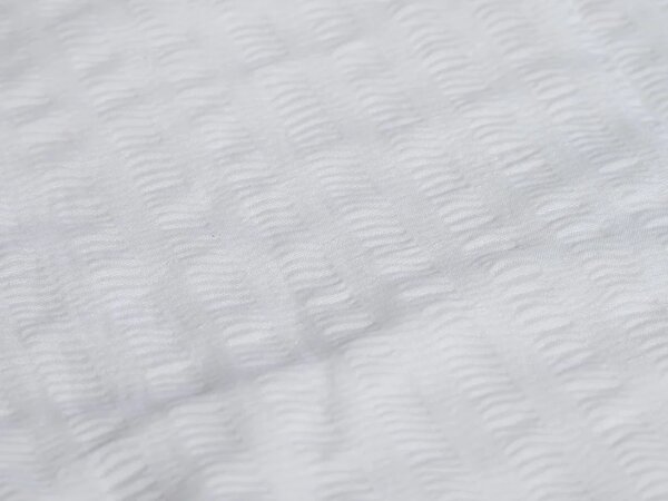Sada krepového povlečení DENYX BLEND světle krémové, hotelová kapsa + prostěradlo Jersey 90 x 200 cm šedobéžové, jednolůžko