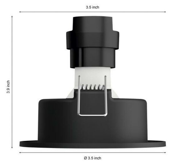 PHILIPS HUE Hue Bluetooth White and Color Ambiance zápustné svítidlo Philips Centura 8719514338647 bílé kulaté GU10 5.7W