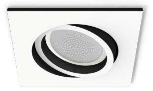 PHILIPS HUE Hue Bluetooth White and Color Ambiance zápustné svítidlo Philips Centura 8719514338920 bílé hranaté GU10 5.7W