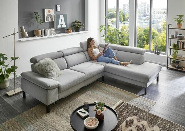 Sedací souprava MELROSE 1082_varianta "L"_Melrose platin