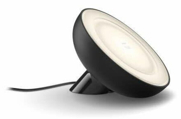 PHILIPS HUE Hue LED White and Color Ambiance Stolní přenosná lampa Philips Bloom BT 8718699771126 7,1W 500lm 2000-6500K IP20 RGB černá