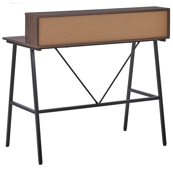 Pracovní stůl HARISON Tmavě hnědá 100 cm 53 cm