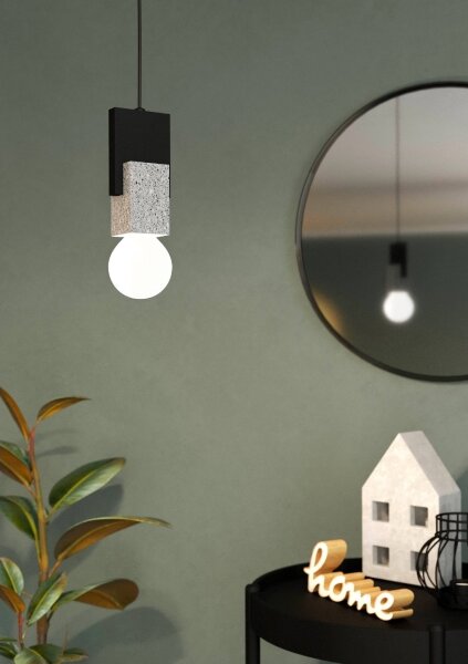 Eglo 99531 - Lustr na lanku LOBATIA 1xE27/40W/230V