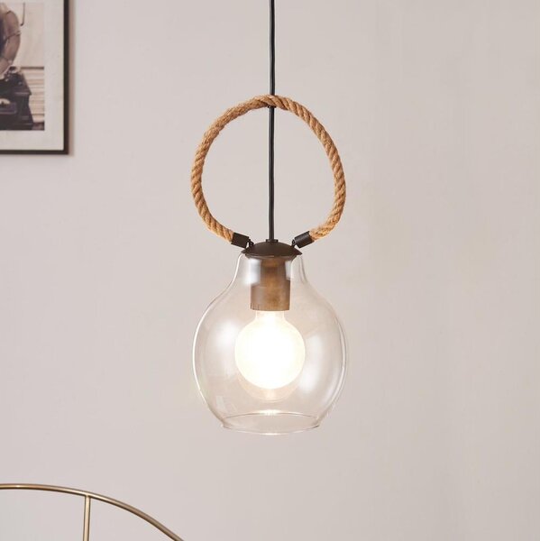 Eglo 43617 - Lustr na lanku RODING 1xE27/40W/230V