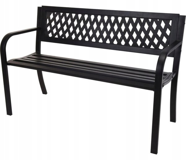ProGarden KO-YA3000010 Zahradní lavice ocelová 119 x 50 x 75 cm