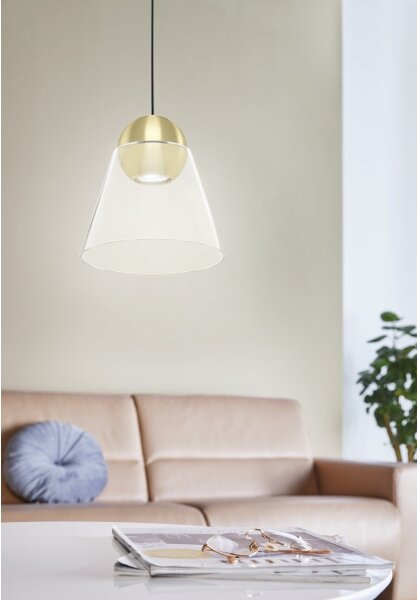 Eglo 99628 - LED Lustr na lanku CERASELLA 1xGU10/4,5W/230V