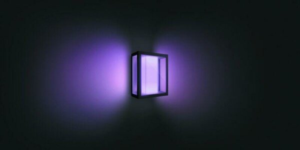 PHILIPS HUE Hue LED White and Color Ambiance Venkovní nástěnné svítidlo Philips Impress 17430/30/P7 černé 2200K-6500K RGB
