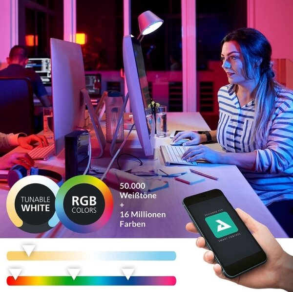 Eglo 99601 - LED RGBW Stmívatelné stropní svítidlo SIMOLARIS-Z LED/16W/230V