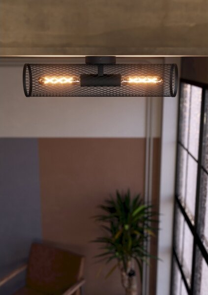 Eglo 43535 - Nástěnné svítidlo REDCLIFFE 2xE27/40W/230V