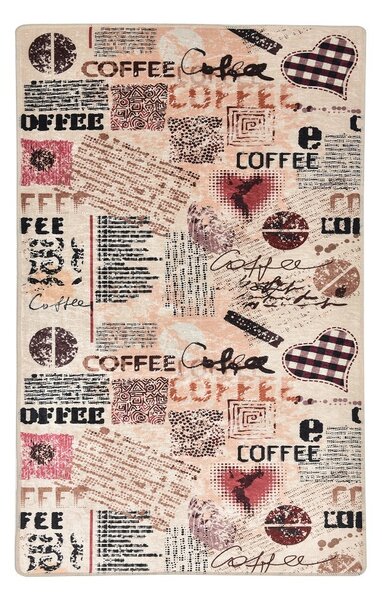 Conceptum Hypnose Koberec Coffee 80x200 cm béžový/růžový