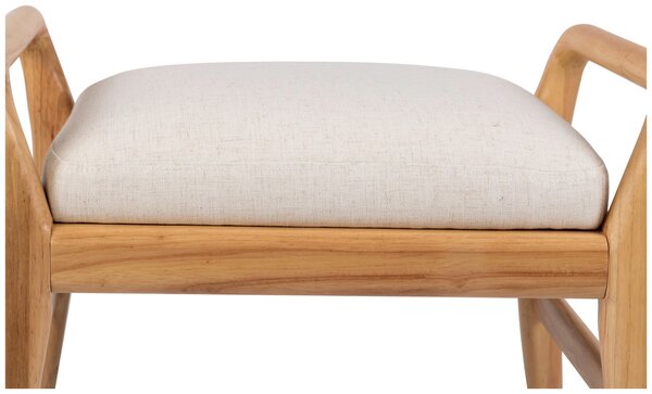 SEDACÍ LAVICE, dřevo, textil, 56,5/51/40 cm MID.YOU - Online Only lavice, Online Only