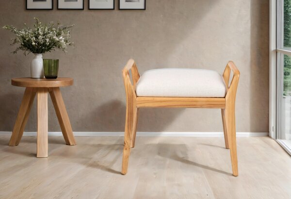 SEDACÍ LAVICE, dřevo, textil, 56,5/51/40 cm MID.YOU - Online Only lavice, Online Only