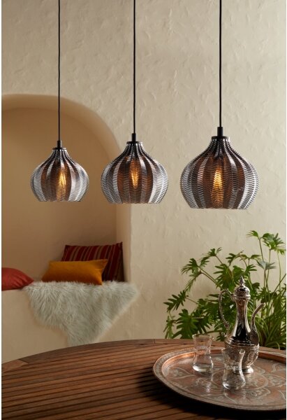 Eglo 43577 - Lustr na lanku TAMALLAT 3xE27/40W/230V