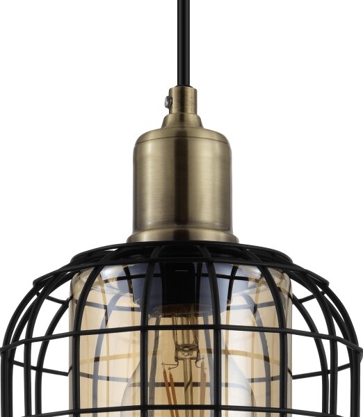 Eglo 43527 - Lustr na lanku CHISLE 1xE27/40W/230V