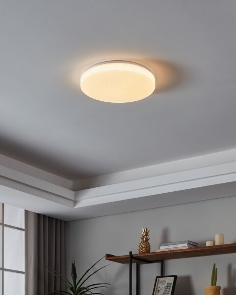 Eglo 900001 -LED Stmívatelné stropní svítidlo TOTARI-ZLED/19,2W/230V 2700-6500K