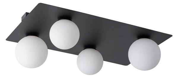 Stropní svítidlo ARGON 4xG9/12W/230V černá