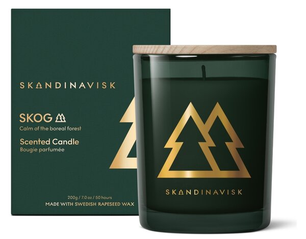 Skandinavisk Vonná svíčka SKOG 200 g - Gold Symbol SDK213