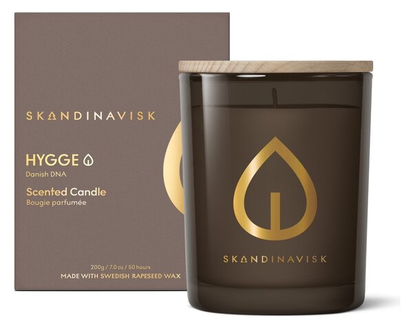 Skandinavisk Vonná svíčka HYGGE 200 g - Gold Symbol SDK214