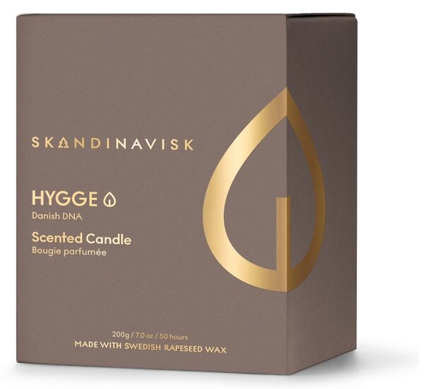 Skandinavisk Vonná svíčka HYGGE 200 g - Gold Symbol SDK214