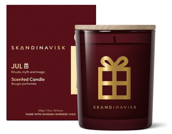 Skandinavisk Vonná svíčka JUL 200 g - Gold Symbol SDK217