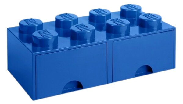 Modrý úložný box LEGO® Storage 25 x 50 cm