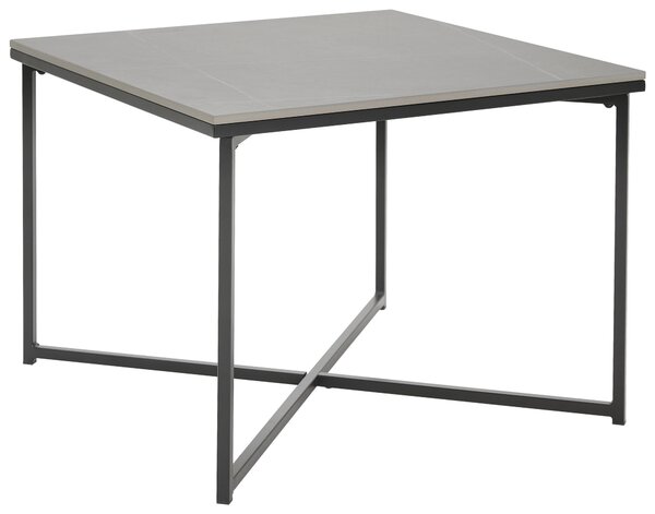 KONFERENČNÍ STOLEK, šedá, černá, kov, keramika, 60/43/60 cm Livetastic - Konferenční stolky, Online Only