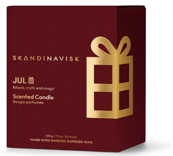 Skandinavisk Vonná svíčka JUL 200 g - Gold Symbol SDK217