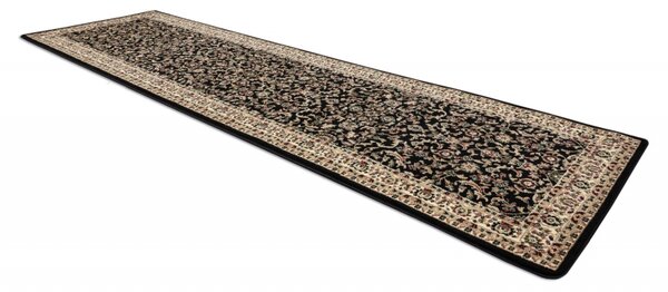Makro Abra Koberec běhoun klasický ROYAL ADR 1745 černý Rozměr: 60x200 cm
