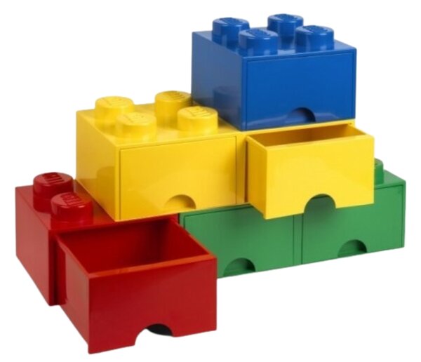 Žlutý úložný box LEGO® Storage 25 x 50 cm