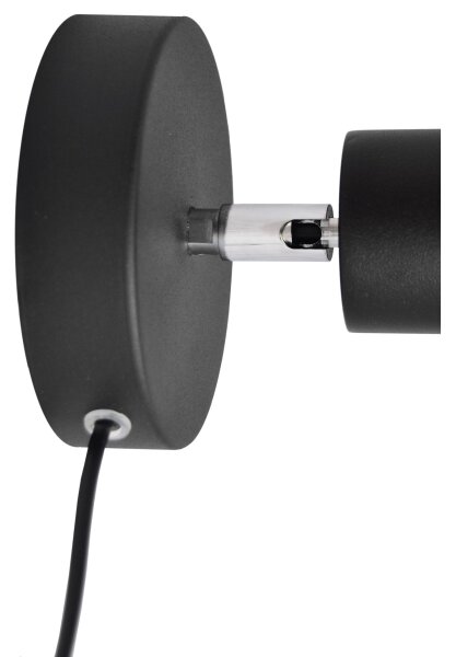 Nástěnné bodové svítidlo TUNE 1xE27/20W/230V černá