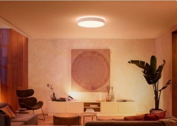Philips - LED Stmívatelné stropní svítidlo Hue ENRAVE XL LED/48W/230V bílá + DO