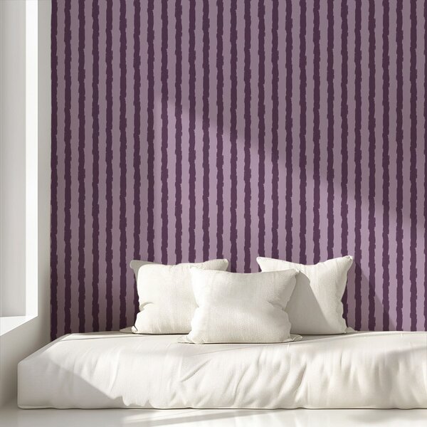 Tapety Fialové svislé tahy štětcem na lila pozadí, Tapety jedinečné, a01191v3 : uwalls.cz