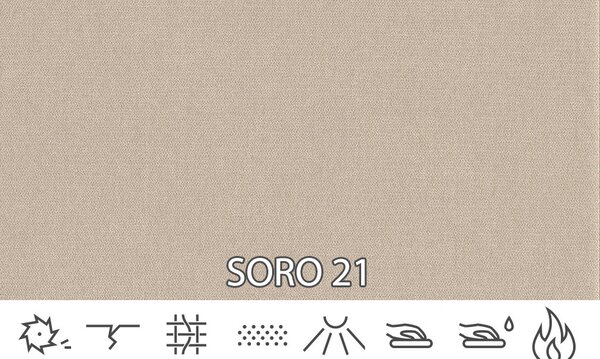Rohová sedací souprava Lunara (béžová) (P). Akce -20%
