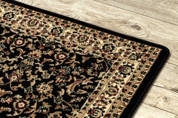 Makro Abra Koberec běhoun klasický ROYAL ADR 1745 černý Rozměr: 60x200 cm