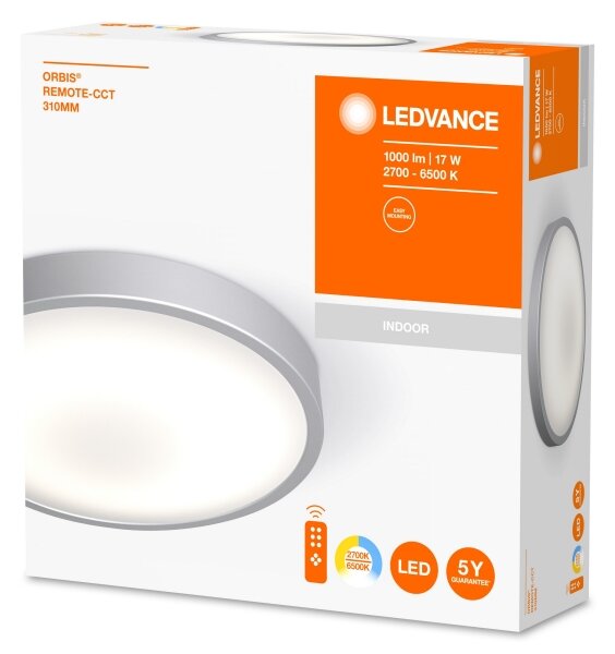Ledvance - LED Stmívatelné stropní svítidlo ORBIS LED/17W/230V 2700-6500 + DO