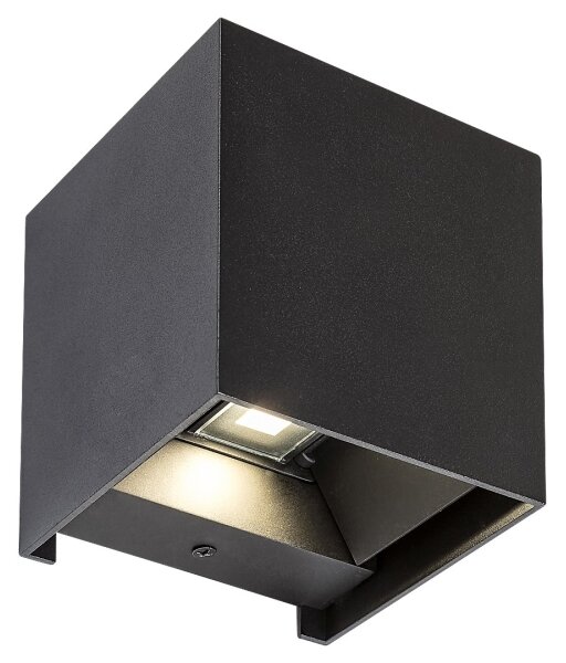 Rabalux 7396 - Venkovní nástěnné svítidlo SOLIN 1xG9/42W/230V IP54 černá