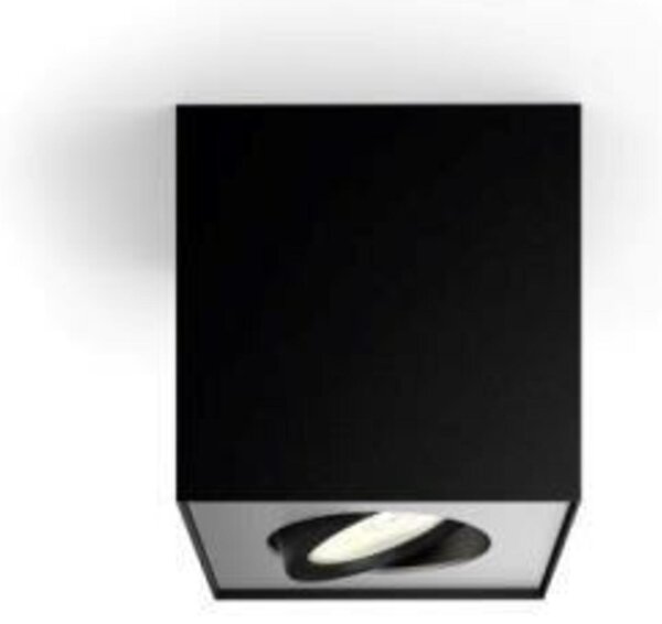 LED Bodové svítidlo Philips Box 50491/30/P0 černé 1x4,5W