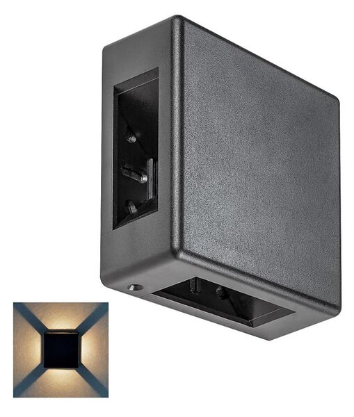 Rabalux 7317 - LED Venkovní nástěnné svítidlo LIPPA LED/6W/230V IP54 černá