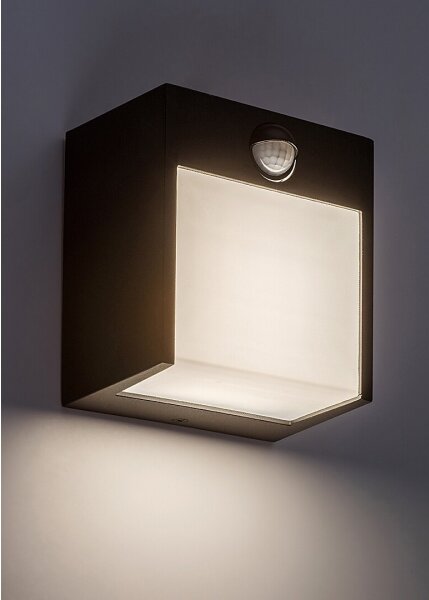 Rabalux 7478-LED Venkovní nástěnné svítidlo se senzorem BALIMO LED/12W/230V IP44