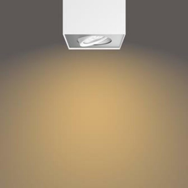 LED Bodové svítidlo Philips Box 50494/31/P0 bílé 4x4,5W