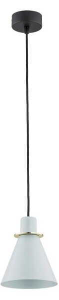 Argon 4682 - Lustr na lanku BEVERLY 1xE27/15W/230V modrá/zlatá