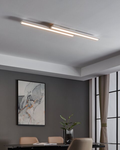 Eglo 32164 - LED RGBW Stmívatelné stropní svítidlo SALITERAS-C LED/24W/230V bílá