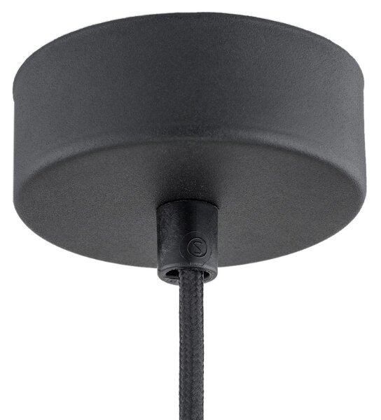 Argon 4682 - Lustr na lanku BEVERLY 1xE27/15W/230V modrá/zlatá