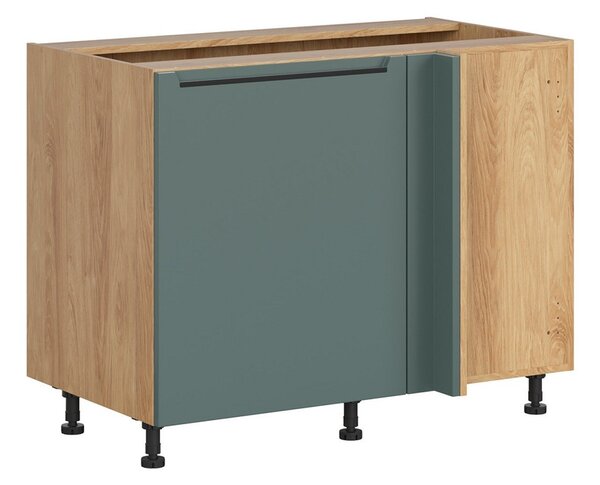 BRW Kuchyně Family Line Iris DNW-125/82/65-P/B, boho green matt